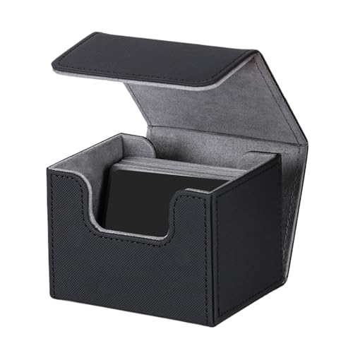Generisch Kartendeckbox - Handelskartenspeicherbox | 120+ Deck Speicherhalter Tragetasche gilt | Großer tragbarer, schockdes Magnetprotektor für Party, Reisen, Sammeln, Spielbegeisterte Generisch Kartendeckbox - Handelskartenspeicherbox | 120+ Deck Speicherhalter Tragetasche gilt | Großer tragbarer, schockdes Magnetprotektor für Party, Reisen, Sammeln, Spielbegeisterte von Generisch