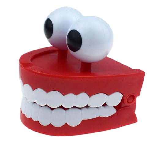 Generisch Kauspielzeug, Klapperzähne, Aufziehspielzeug - Kauspielzeug Fidget Chatter Teeth - Tischdekoration Für Familie, Freunde, Interaktion Und -Entspannung Für Klassenzimmer, Arbeitszimmer von Generisch