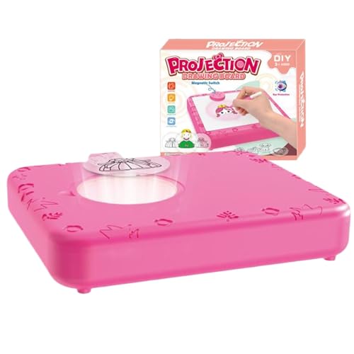 Generisch Kids Projector Drawing Board, Drawing Projector | Malereien für die Vorschule - Kleinkindspielet für Kinder im Alter von 3+, Bildungskizzierspielzeug von Generisch