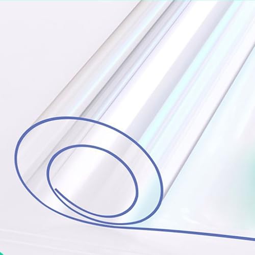 Generisch Klares plastisches Tischdecke, rechteckige PVC -Tischabdecker Beschützer , wasserdichte transparente Tischmatte, klare PVC -Tischdecke Tischschutz für Haushaltsraum1.5mm, 30x36in/75x91cm Generisch Klares plastisches Tischdecke, rechteckige PVC -Tischabdecker Beschützer , wasserdichte transparente Tischmatte, klare PVC -Tischdecke Tischschutz für Haushaltsraum1.5mm, 30x36in/75x91cm von Generisch
