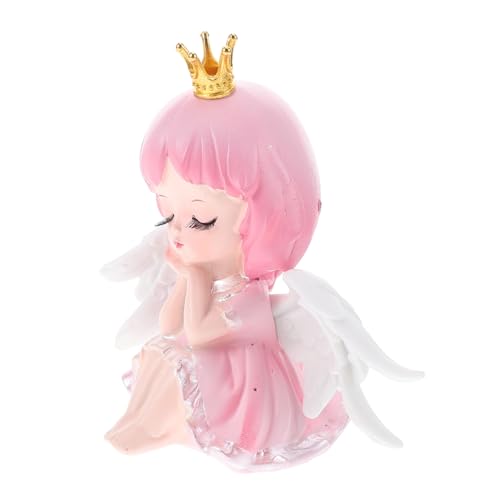 Generisch Kuchendekoration Party Miniatur-engelsmädchen Kuchendeckel Kuchen -topper Tortenaufsätze Für Geburtstage Oh Überraschung Flügel Figur Geburtstagsdekorationen Für Mädchen Rosa Harz Generisch Kuchendekoration Party Miniatur-engelsmädchen Kuchendeckel Kuchen -topper Tortenaufsätze Für Geburtstage Oh Überraschung Flügel Figur Geburtstagsdekorationen Für Mädchen Rosa Harz von Generisch