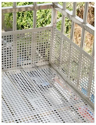 Generisch Lochblech 304 Edelstahl, Streckmetall-Maschenplatten-Sieb-dekorative Maschen for Belüftung(30x100cm) von Generisch