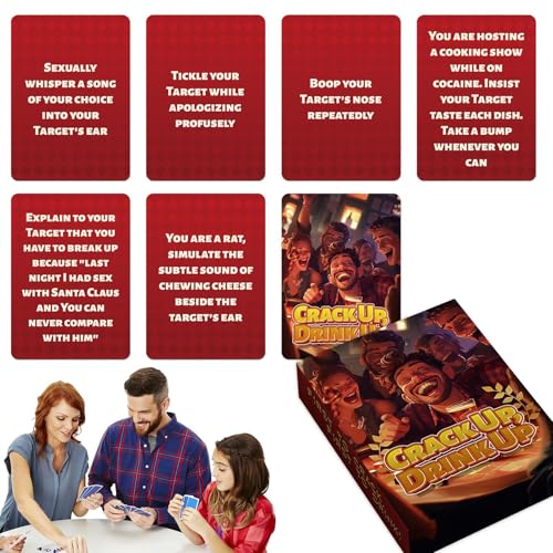 Generisch Lustige Trinkspiele,Partyspiel | Witziges Schnelles Gruppenspiel Für Partys Camping Unterwegs Mit Freunden Familie von Generisch