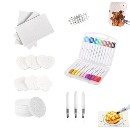 Generisch Magic Puffy Paint, Magic Foam Texture Painting, 3d Drawing Canvas Sponge, Diy Bubble Drawing Pens For Kids & Adults, Art Supplies Generisch Magic Puffy Paint, Magic Foam Texture Painting, 3d Drawing Canvas Sponge, Diy Bubble Drawing Pens For Kids & Adults, Art Supplies von Generisch