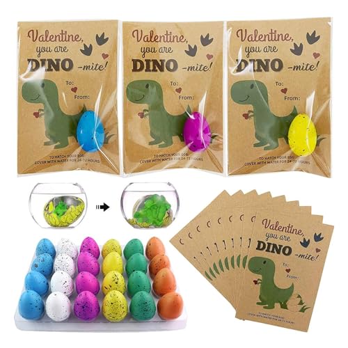 Generisch Magische Dinosaurier-Eier, um eine Menge von 24 Eiern in den Wassergiftspielzeug für Kinder zu wachsen. 3 Jahre+Farben, Geburtstagsgeschenkidee oder Valentine Generisch Magische Dinosaurier-Eier, um eine Menge von 24 Eiern in den Wassergiftspielzeug für Kinder zu wachsen. 3 Jahre+Farben, Geburtstagsgeschenkidee oder Valentine von Generisch