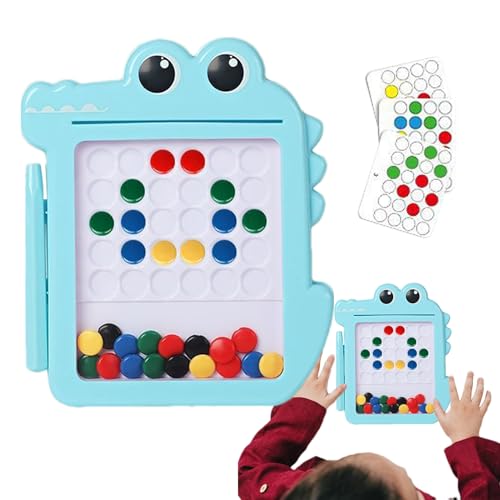 Generisch Magnetic Drawing Board, Cute Crocodile Dot Board, Educational Puzzle Toy, Preschool Writing Tool for Children, Kids, Learning and Creativity, Abs, 5.71x6.69 Inches Generisch Magnetic Drawing Board, Cute Crocodile Dot Board, Educational Puzzle Toy, Preschool Writing Tool for Children, Kids, Learning and Creativity, Abs, 5.71x6.69 Inches von Generisch