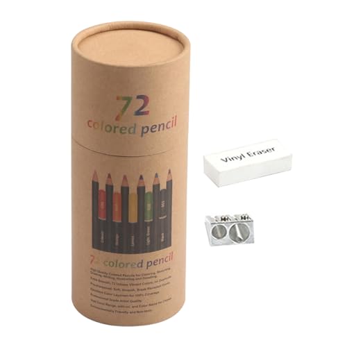 Generisch Malvorlagen für Erwachsene - stifte, Kunstbedarf | Tragbare 72 Farbe Soft Core Pencills für Adullt Sketching, Multifunktionalfarbene Zeichnungsstifte Professional Art Kit Set Generisch Malvorlagen für Erwachsene - stifte, Kunstbedarf | Tragbare 72 Farbe Soft Core Pencills für Adullt Sketching, Multifunktionalfarbene Zeichnungsstifte Professional Art Kit Set von Generisch