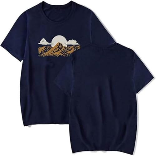 Generisch Max McNown Basic Rundhals Kurzarm T-Shirt Unisex Street Print Kleidung Sommer Täglich Bequemer Stoff (1 M) von Generisch