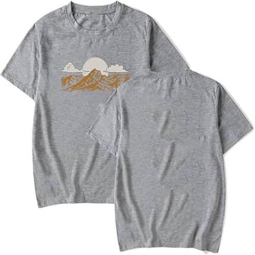 Generisch Max McNown Basic Rundhals Kurzarm T-Shirt Unisex Street Print Kleidung Sommer Täglich Bequemer Stoff (2 XL) von Generisch