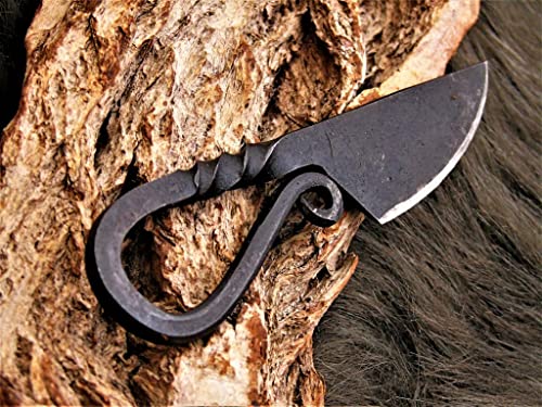 Generisch Mittelalter Messer Hals Messer, handgeschmiedet 4148 von Generisch