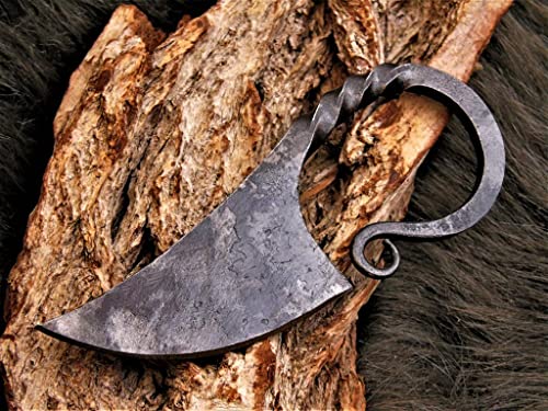 Generisch Mittelalter Messer Hals Messer, handgeschmiedet 4254 von Generisch