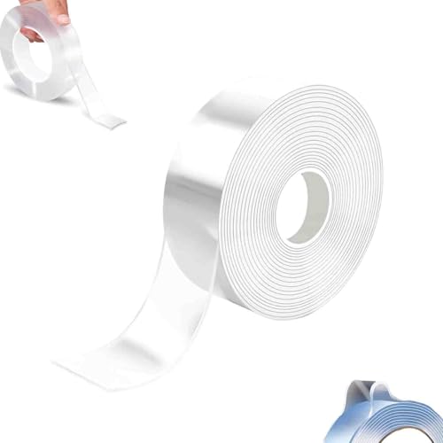 Generisch Mixturean Nano-Klebeband, extra großes doppelseitiges Klebeband, transparentes und robustes Nano-Klebeband, Mehrzweck-Montageband, wasserfest und rückstandsfrei entfernbar (1pcs) von Generisch
