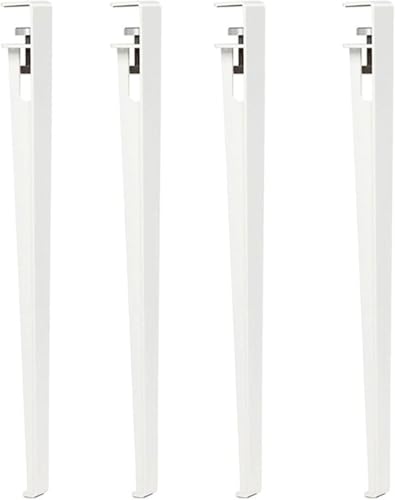 Generisch Möbelbeine aus Metall, 71 cm/28 F-förmige Schreibtischbeine aus Metall, robuste Couchtischbeine im Mid-Century-Stil, 150 Pfund(F) von Generisch