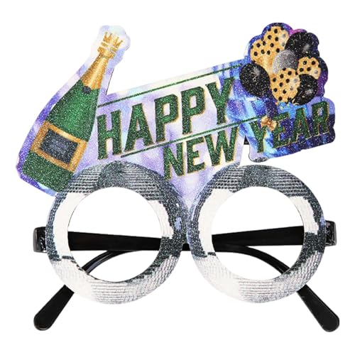 Generisch Neujahrsbrille,Lustige Brille für Erwachsene | Paper Parties Brillen Lustige Neujahrsbrillen | Kreative Kostümbrillen für Silvesterpartys für Damen und Herren Generisch Neujahrsbrille,Lustige Brille für Erwachsene | Paper Parties Brillen Lustige Neujahrsbrillen | Kreative Kostümbrillen für Silvesterpartys für Damen und Herren von Generisch