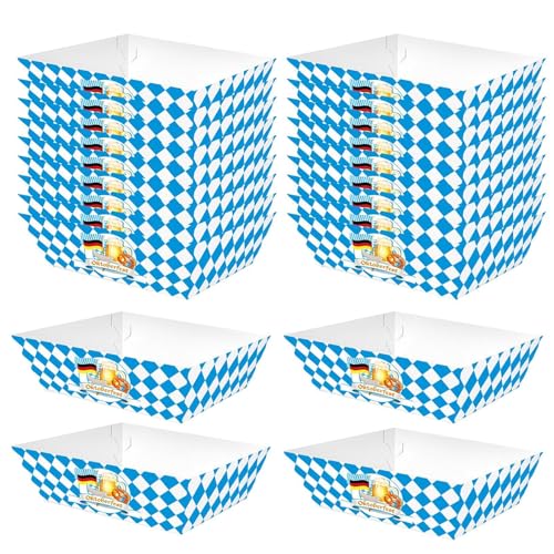 Generisch Oktoberfest-Snackbox aus Papier,Oktoberfest-Snackbox - Souvenir-Süßigkeiten-Goodie-Box mit deutschem Thema - Geschenkboxen für Oktoberfest-Leckereien, Filmnacht- -Popcorn-Behälter Generisch Oktoberfest-Snackbox aus Papier,Oktoberfest-Snackbox - Souvenir-Süßigkeiten-Goodie-Box mit deutschem Thema - Geschenkboxen für Oktoberfest-Leckereien, Filmnacht- -Popcorn-Behälter von Generisch