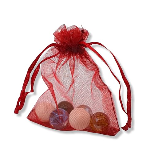 Generisch Organzabeutel Organzasäckchen Geschenkbeutel Schmuckbeutel Hochzeit Feier (Bordeaux, 13 x 18) von Generisch