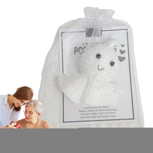 Generisch Panda Häkeltier,Häkelpanda - Panda-Tierspielzeug,Handgefertigter entzückender gehäkelter Panda mit Grußkarte und Organza-Paket für Thanksgiving, Kindertag, Babyparty Generisch Panda Häkeltier,Häkelpanda - Panda-Tierspielzeug,Handgefertigter entzückender gehäkelter Panda mit Grußkarte und Organza-Paket für Thanksgiving, Kindertag, Babyparty von Generisch