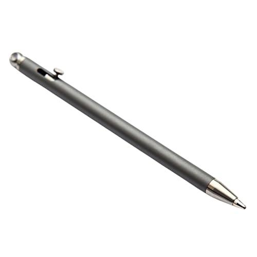 Generisch Pen Titanium - Bolt -Action -Kugelschreiber, kompaktes Reisebuch -Schreibwerkzeug | Elegante kleine Taschenstifte für Unterschriften, Kalligraphie, Nutzung des Executive, leichter langlebi Generisch Pen Titanium - Bolt -Action -Kugelschreiber, kompaktes Reisebuch -Schreibwerkzeug | Elegante kleine Taschenstifte für Unterschriften, Kalligraphie, Nutzung des Executive, leichter langlebi von Generisch