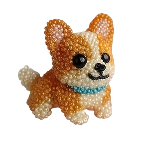Generisch Perlenstickerei Set Für Anfänger | Dreidimensionales Perlenstickerei-Set mit einem Hundedesign,Komplettes Bastelset Nähzubehör Für Dekoaktivitäten Bei Regenwetter Generisch Perlenstickerei Set Für Anfänger | Dreidimensionales Perlenstickerei-Set mit einem Hundedesign,Komplettes Bastelset Nähzubehör Für Dekoaktivitäten Bei Regenwetter von Generisch