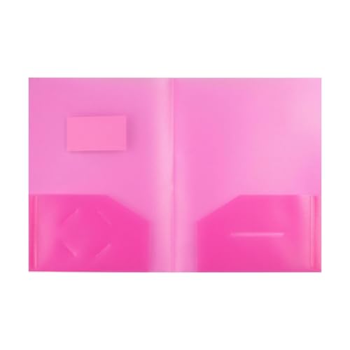Generisch Plastiktaschenordner, Dienstordner mit Taschen, flipchart papier plaud notiz schreibwaren postit haftnotizen to do liste schul sachen postit Briefpapier für die Schule von Generisch