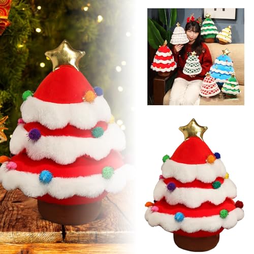 Generisch Puppen Kleidung Weihnachten Baum Puppe Weihnachten Puppe Dekoration Baum Wohnzimmer Schlafzimmer Dekoration Ornamente Puppen Kleidung (A, 25cm) von Generisch