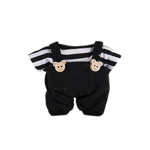 Generisch Puppenbett Doppelstockbett Fashion Doll Kleidung Outfit Set Hochwertiges Kostüm Anziehzubehör für 12 Puppen Weiches Material Handgemachtes Design Häuser (B, 17CM) von Generisch