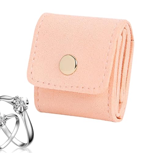 Generisch Reise Schmuckbeutel - Reise Schmuck Aufbewahrung - Elegant Faltbar Unterteilt Mit Verschluss Für Ohrringe Ring Armband Damen Herren Alle von Generisch