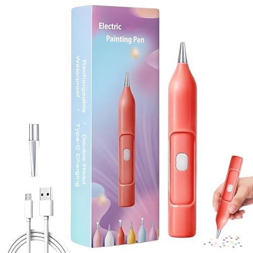 Generisch Rhinestone Malstift | Wiederaufladbarer Rhinestone Punktierstift Elektrisch,Projektgestaltung Werkzeug Automatische Vakuum Adsorption Für Teamaktivität Klassenzimmer Generisch Rhinestone Malstift | Wiederaufladbarer Rhinestone Punktierstift Elektrisch,Projektgestaltung Werkzeug Automatische Vakuum Adsorption Für Teamaktivität Klassenzimmer von Generisch
