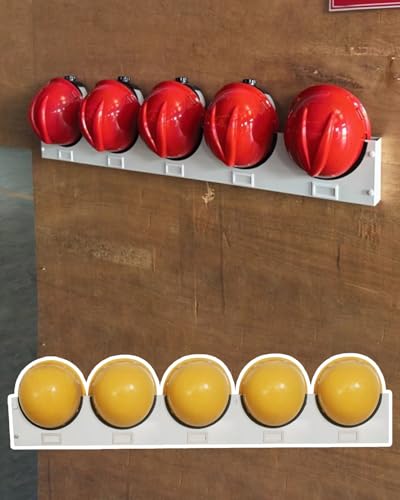 Generisch Robuster Schutzhelmhalter für die Wand – Organizer für 5 Schutzhelme, Feuerwehrhelmständer, Aufbewahrungslösung für Werkstattkappen, langlebiger Schutzhelmhalter, platzsparendes Design Generisch Robuster Schutzhelmhalter für die Wand – Organizer für 5 Schutzhelme, Feuerwehrhelmständer, Aufbewahrungslösung für Werkstattkappen, langlebiger Schutzhelmhalter, platzsparendes Design von Generisch