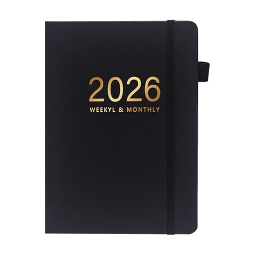 Generisch Schreibjournal | 2026 Planung Notizblock 144 Blätter,A5 Terminplaner Hardcover Notizbuch für Geschäftstreffen Schule Studium Reisen Zuhause von Generisch
