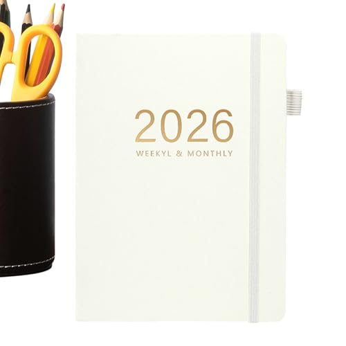 Generisch Schreibjournal - 2026 Planung Notizblock 144 Blätter - Fester Einband Kalender Für Reise Arbeit Studium Schule von Generisch