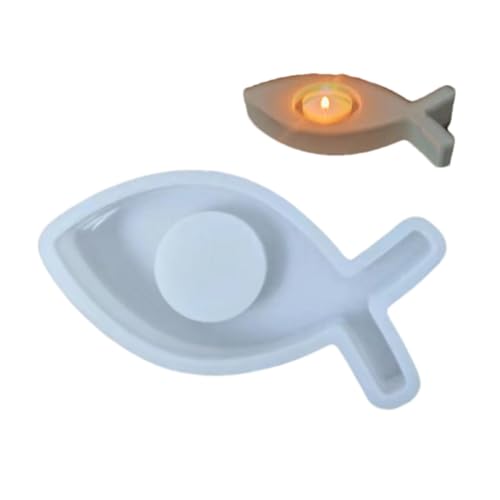 Generisch Silikonform Fisch, Gießform Fisch, Silikonform Fisch Kommunion - Wiederverwendbare Silikonformen Für Selbstgemachte Kerzenhalter, Süßigkeiten, Gips, Schokolade, Generisch Silikonform Fisch, Gießform Fisch, Silikonform Fisch Kommunion - Wiederverwendbare Silikonformen Für Selbstgemachte Kerzenhalter, Süßigkeiten, Gips, Schokolade, von Generisch