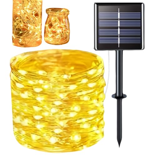 Generisch Solarschnur im Freien - Gartenfee Solar angetriebener wasserdicht | Umgebungsbeleuchtung Dekorationen Solar für Hof | Solar -LED -Saitenlichter für Gartenzaun im Freien Camping Halowen Generisch Solarschnur im Freien - Gartenfee Solar angetriebener wasserdicht | Umgebungsbeleuchtung Dekorationen Solar für Hof | Solar -LED -Saitenlichter für Gartenzaun im Freien Camping Halowen von Generisch