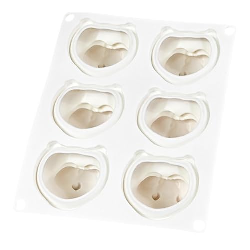 Generisch Squishy Hamsterform, Hamsterform - Silikon-Hamster-Schokoladenform - Niedliche kleine Hamster-Formen, Backwerkzeug, Mousse-Kuchen-Dekorationsformen für Backzubehör in der Küche von Generisch