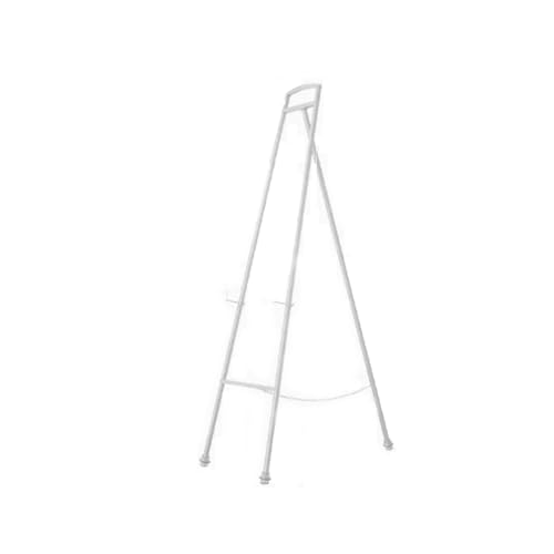 Generisch Staffelei-Ausstellungsständer, Hochzeitsschild-Plakattafelständer, höhenverstellbare Metallstaffelei, for Zeichnen und Skizzieren(White) von Generisch