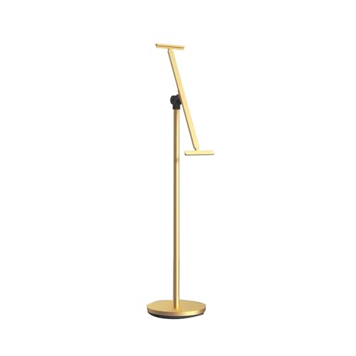 Generisch Staffelei-Ausstellungsständer, verstellbarer Ausstellungsständer, Hochzeitsschild-Plakattafelständer, for die Zeichen- und Bildausstellungsparty(Gold) von Generisch