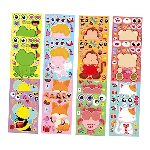 Generisch Sticker Kinder 16 Blatt Valentinstag Aufkleber Valentinstag Sammelalbum Dekorative Aufkleber Valentinstag Aufkleber Klassenzimmer Austausch Kind Valentinstag Aufkleber Kupferplatten Generisch Sticker Kinder 16 Blatt Valentinstag Aufkleber Valentinstag Sammelalbum Dekorative Aufkleber Valentinstag Aufkleber Klassenzimmer Austausch Kind Valentinstag Aufkleber Kupferplatten von Generisch