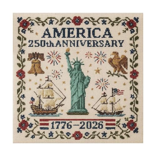 Generisch Stickerei-Sets Für Erwachsene, Komplettes Kunsthandwerk-Set, 25x25x0.1cm, Stickerei-Anfängerpaket, Stickerei-Set, Handnähkunst Lernen, Für Hobbyisten Freunde Partydeko Generisch Stickerei-Sets Für Erwachsene, Komplettes Kunsthandwerk-Set, 25x25x0.1cm, Stickerei-Anfängerpaket, Stickerei-Set, Handnähkunst Lernen, Für Hobbyisten Freunde Partydeko von Generisch