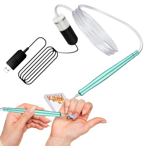 Generisch Strassstein Malstift | Strass Malstift Mit Vakuumpumpe - Automatischer Applikator Mit Perlenadsorption Für Bastelprojekte Und Schmuckherstellung Generisch Strassstein Malstift | Strass Malstift Mit Vakuumpumpe - Automatischer Applikator Mit Perlenadsorption Für Bastelprojekte Und Schmuckherstellung von Generisch