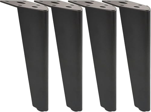 Generisch Stützbeine aus Metall for Couchtischbeine/Sofabeine/TV-Schrankbeine/Nachttischbeine, 4-teilige Möbelbeine, 400 Pfund(C) von Generisch