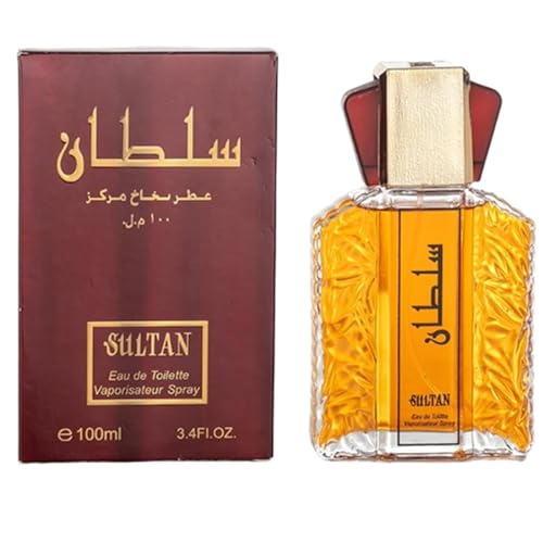 Generisch Sultan Dubai Parfüm Für Herren,Markanter Männer Duft,Eleganter Edler Langanhaltender Parfum,EAU De Toilette Spray,Erfrischender Langanhaltender Duft,Parfümöl Sultan,Arabisches Parfümöl(1Pc) von Generisch