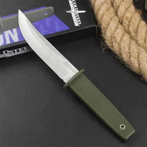 Generisch TEERMA VT7 - Integriertes geschmiedetes gerades Messer im Freien mit fester Klinge, Überlebensmesser, Perfektes Bushcraft Messer Outdoor,Jagdmesser Generisch TEERMA VT7 - Integriertes geschmiedetes gerades Messer im Freien mit fester Klinge, Überlebensmesser, Perfektes Bushcraft Messer Outdoor,Jagdmesser von Generisch