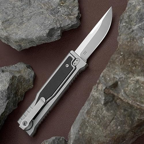 Generisch Klappmesser Taschenmesser EDC Messer Outdoor Messer D2 Stahlklinge für Outdoor Angeln Überleben Camping Hunter Trekking Bushcraft Tragbar EDC Messer Generisch Klappmesser Taschenmesser EDC Messer Outdoor Messer D2 Stahlklinge für Outdoor Angeln Überleben Camping Hunter Trekking Bushcraft Tragbar EDC Messer von Generisch