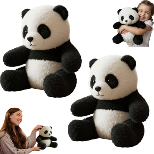 Generisch The Pandy - Emotional Healing on Demand, Realistic Panda Plush for Emotional Support, Pandy Ai Plush with Hug-Like Design, Stress Relief, Comfort Hug You Have (2pcs) von Generisch