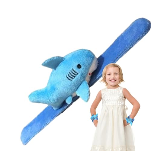 Generisch Tier-Slap-Armband | Hai Slap Band Stofftiere Slap Toy -Plüsch Slap Bands Hai Kuscheltiere Huggers Armband Interaktive Spielzeugfiguren Generisch Tier-Slap-Armband | Hai Slap Band Stofftiere Slap Toy -Plüsch Slap Bands Hai Kuscheltiere Huggers Armband Interaktive Spielzeugfiguren von Generisch