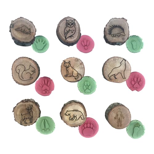Generisch Tierspuren-Stempel, Tier-Fußabdruck-Stempel | Mini-Tierpfotenstempel,Holzstempel, Tierpfotenstempel, Kunststempel, kreativer Fußabdruckstempel, dekorativer Stempel für Kinder Generisch Tierspuren-Stempel, Tier-Fußabdruck-Stempel | Mini-Tierpfotenstempel,Holzstempel, Tierpfotenstempel, Kunststempel, kreativer Fußabdruckstempel, dekorativer Stempel für Kinder von Generisch