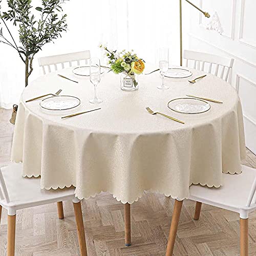 Generisch Tisch Decke Wasserabweisend Lotuseffekt Heat-Resistant Tablecloth with Stain Protection, Easy Care, Gold Color, 180 cm Round Diameter Generisch Tisch Decke Wasserabweisend Lotuseffekt Heat-Resistant Tablecloth with Stain Protection, Easy Care, Gold Color, 180 cm Round Diameter von Generisch