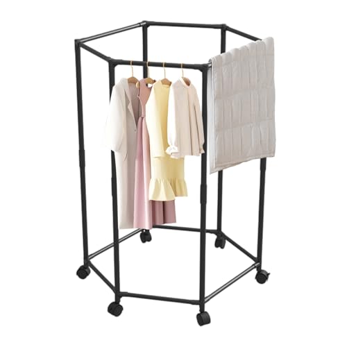Generisch Trocknungsregal Kleidung, Sechseckiger Kleiderbügel, Platzsparender Kleidungs Organizer | PP/Stahlbau Und 260 Lb Kapazität | 1 Stück Für, Wohnheim Und Balkon. Generisch Trocknungsregal Kleidung, Sechseckiger Kleiderbügel, Platzsparender Kleidungs Organizer | PP/Stahlbau Und 260 Lb Kapazität | 1 Stück Für, Wohnheim Und Balkon. von Generisch