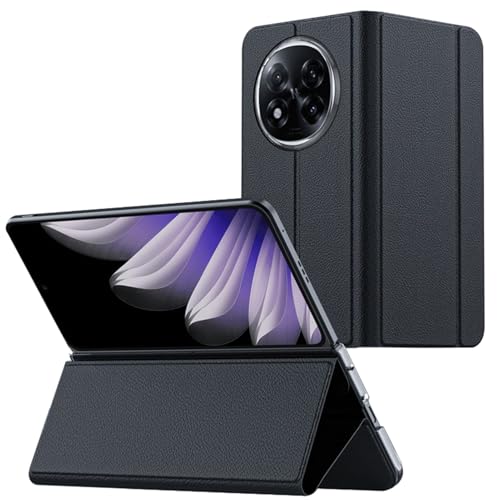 Generisch Ultradünne Hülle für Oppo Find N5, Flip-Folio-Telefonabdeckung aus Vollnarbenleder mit Magnetverschluss und horizontaler Standhülle Generisch Ultradünne Hülle für Oppo Find N5, Flip-Folio-Telefonabdeckung aus Vollnarbenleder mit Magnetverschluss und horizontaler Standhülle von Generisch