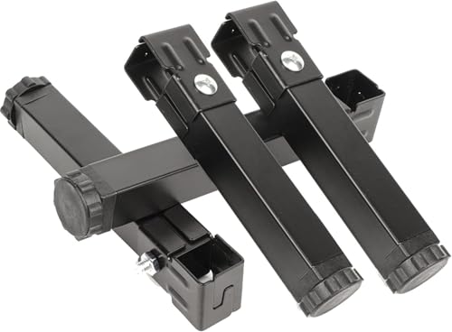 Generisch Verstellbare Möbelbeine aus Metall, Lattenstützbein mit Clip-Fuß for Bettrahmen, 4er-Set Bettbeinstützbein(11.8in) von Generisch